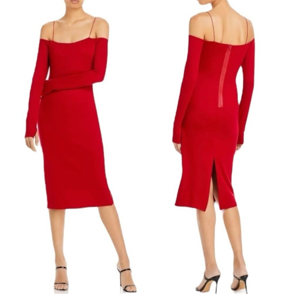 NWT Alice + Olivia Dorinda Off The Shoulder Dress